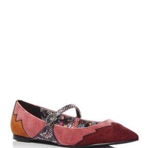 Coach x Tabitha Simmons Mary Jane Pointed Plum Mauve Shoes
